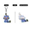 Cute Tigers Keychain,Cute Anime Character Keychains, Funny Character Keychains Cute Anime Character Keychains, Funny Character Keychains