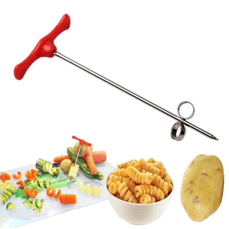 Spirálový kráječ brambor Ruční válečkový kráječ na smažení Kráječ na smažení Kráječ do kuchyně Kuchyňské pomůcky Nářadí na vaření Kráječ zeleniny