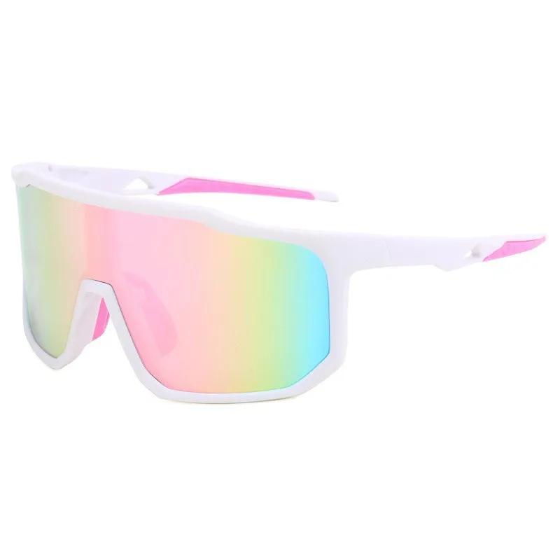 Fahrrad-Sonnenbrille mit UV-Schutz, winddichte Gläser, für Herren und Damen, Rennrad, Sportbrille