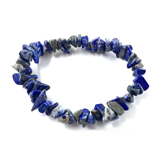 Irregular Shape Stone Bracelet All-match Natural Elastic Rope Women Bracelet Hand Decor