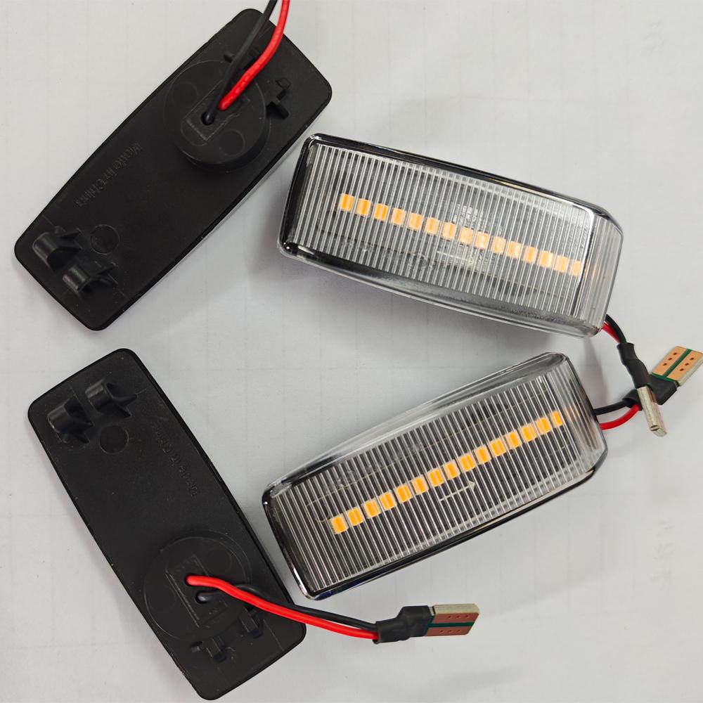 Car Turn Signal Repeater Lamp For Mercedes-Benz W201 190 W202 W124 W140 R129 SL-CLASS LED Dynamic Side Marker Lights