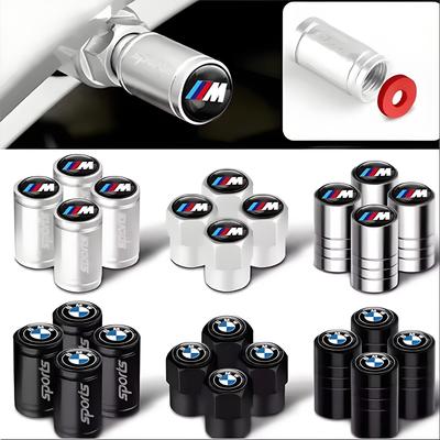 Car Emblem Wheel Tire Valve Caps Tyre Air Stem Cover Accessories For E90 E91 F20 E92 E93 E60 E61 F10 F07 E63 E64 F12 F13 F30