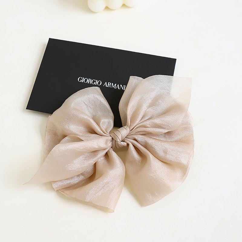 Accessories Headdress Fashion Sweet Cute Bow Clip Hair Ornaments Girls' Hair Ponytail Clip