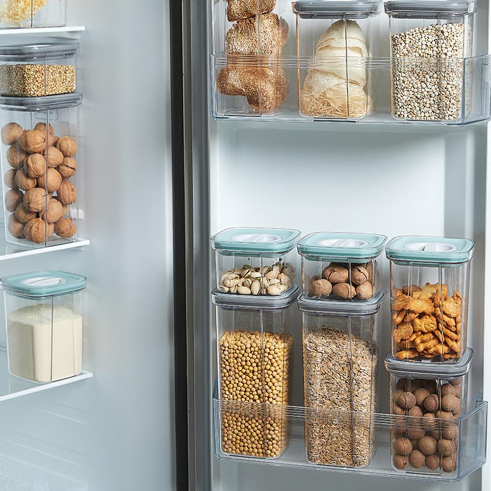 Versiegelte Box Versiegelte Aufbewahrungsbox Versiegelte Frischebox mit Deckel Staubdicht Transparent für Frische Lebensmittelaufbewahrungsbehälter