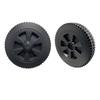 Fêtes Barbecue Grillage Extérieur Roues 7 Pouces Roues BBQ Accessoire Barbecue 7 Pouces Remplacement Pour Charbroil Installation Facile