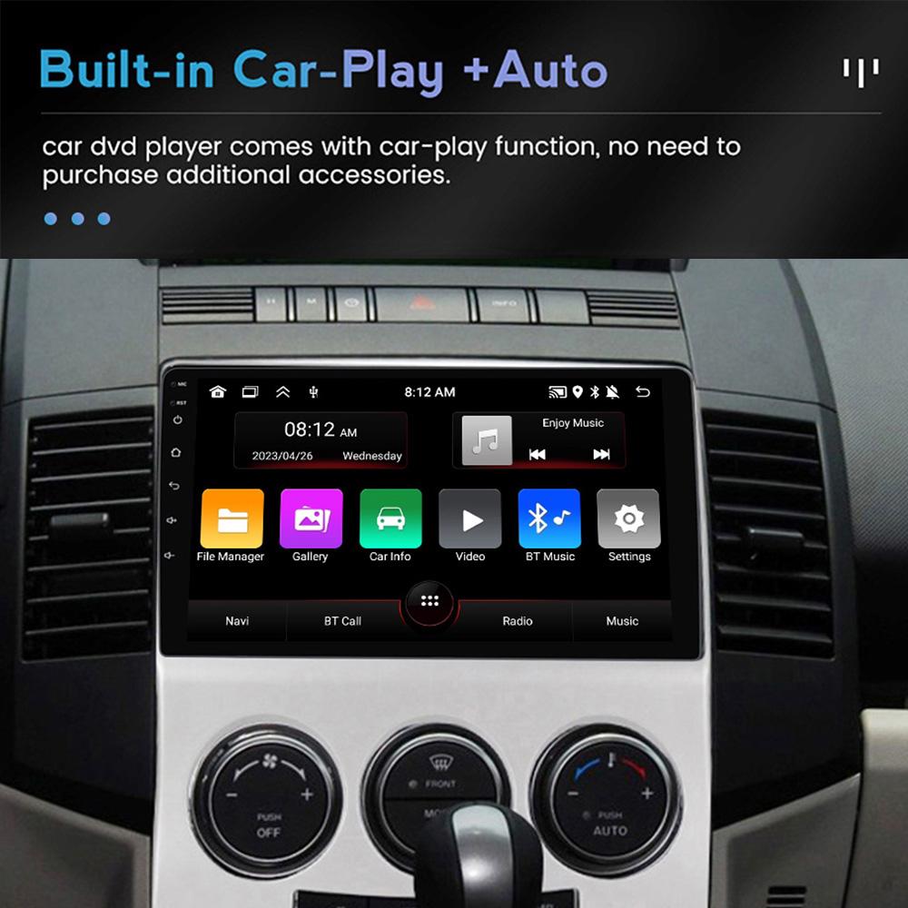 Navifly New Android Car Radio Multimedia Video Player For Mazda 5 2005-2010 GPS Navigation BT Carplay Auto 2Din Stereo Receiver