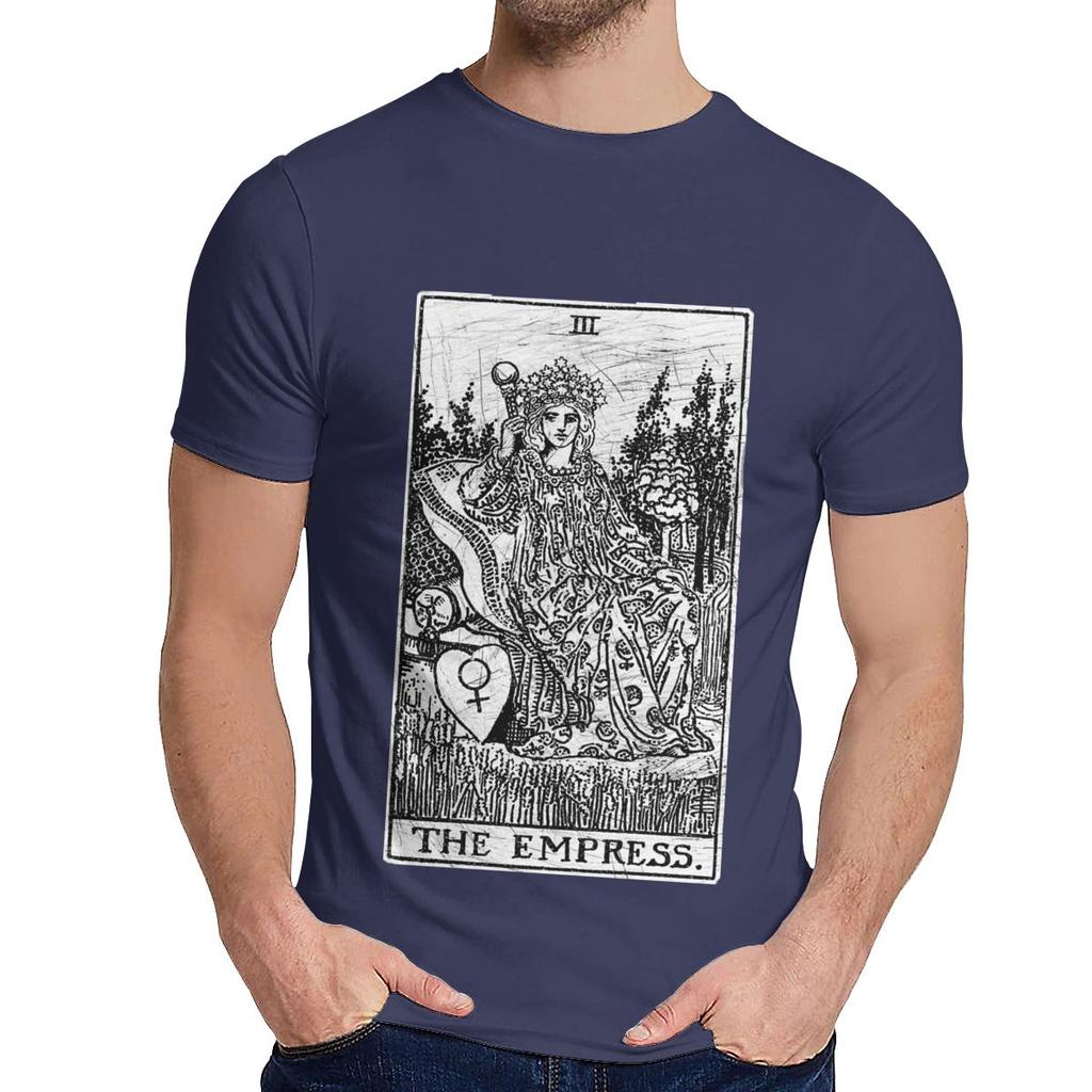The Empress Tarot Card T Shirt Major Arcana Fortune Telling Occult T Shirt Casual O Neck