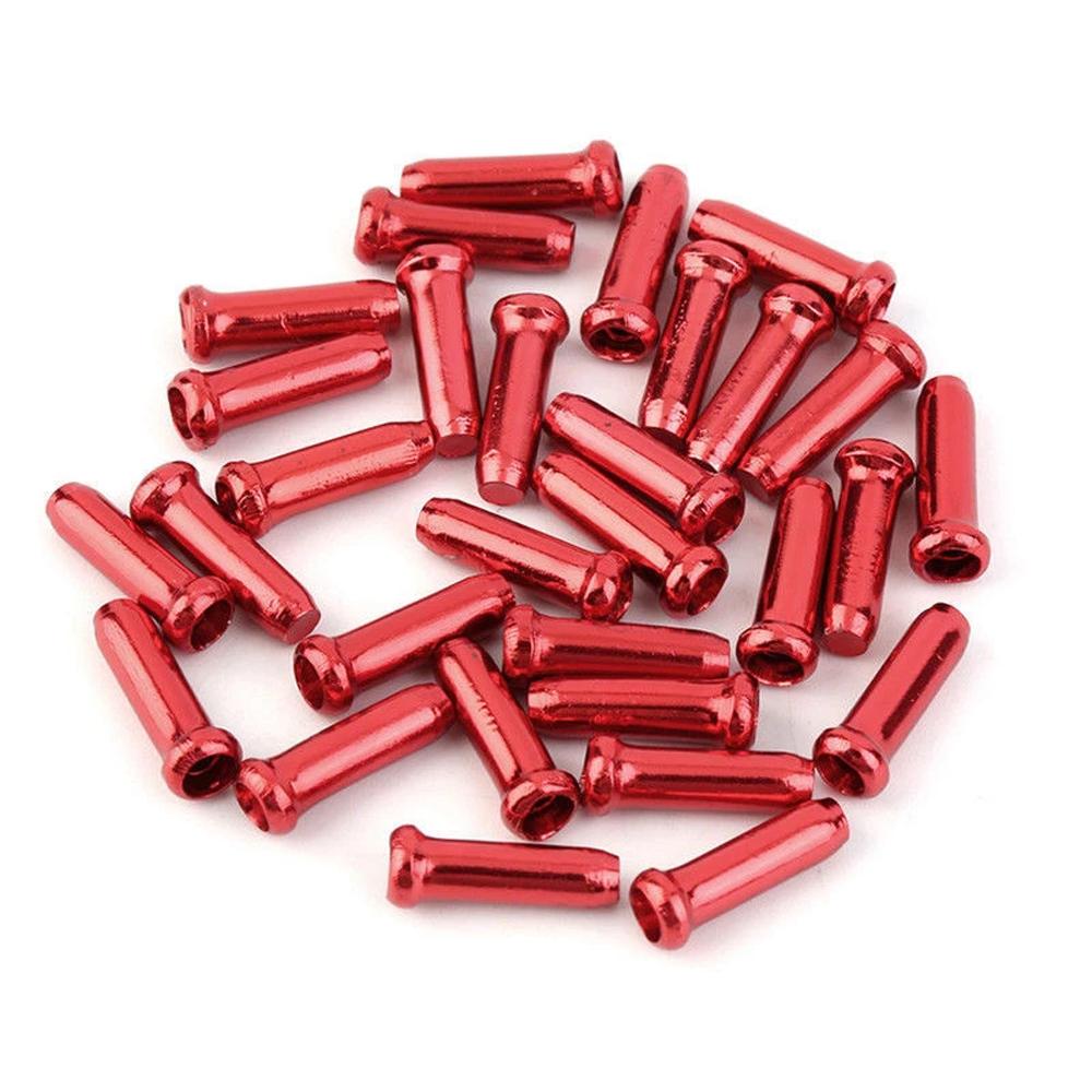 Cables Colorful Solid Color Bicycle Line Tail Cap Inner Cable Tips Cables End Caps Brake Shifter