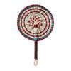 Vintage Seagrass Woven Fan Bohemian Summer Cooling Fan Decorative Handheld Fans  Home Decoration