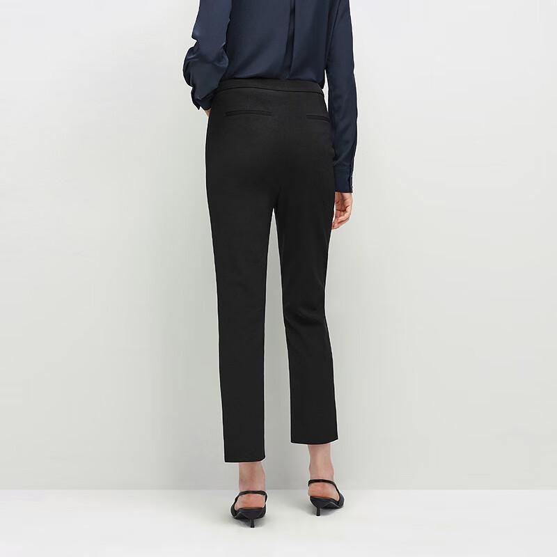 OVVOVV Women's Slim-Fit Cropped Casual Pants