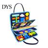 Toddler Travel Activity Bag Montessori Busy Board for Toddlers, Multiple Modules Sensory Learning Felt Early Childhood Educational Tool Book,