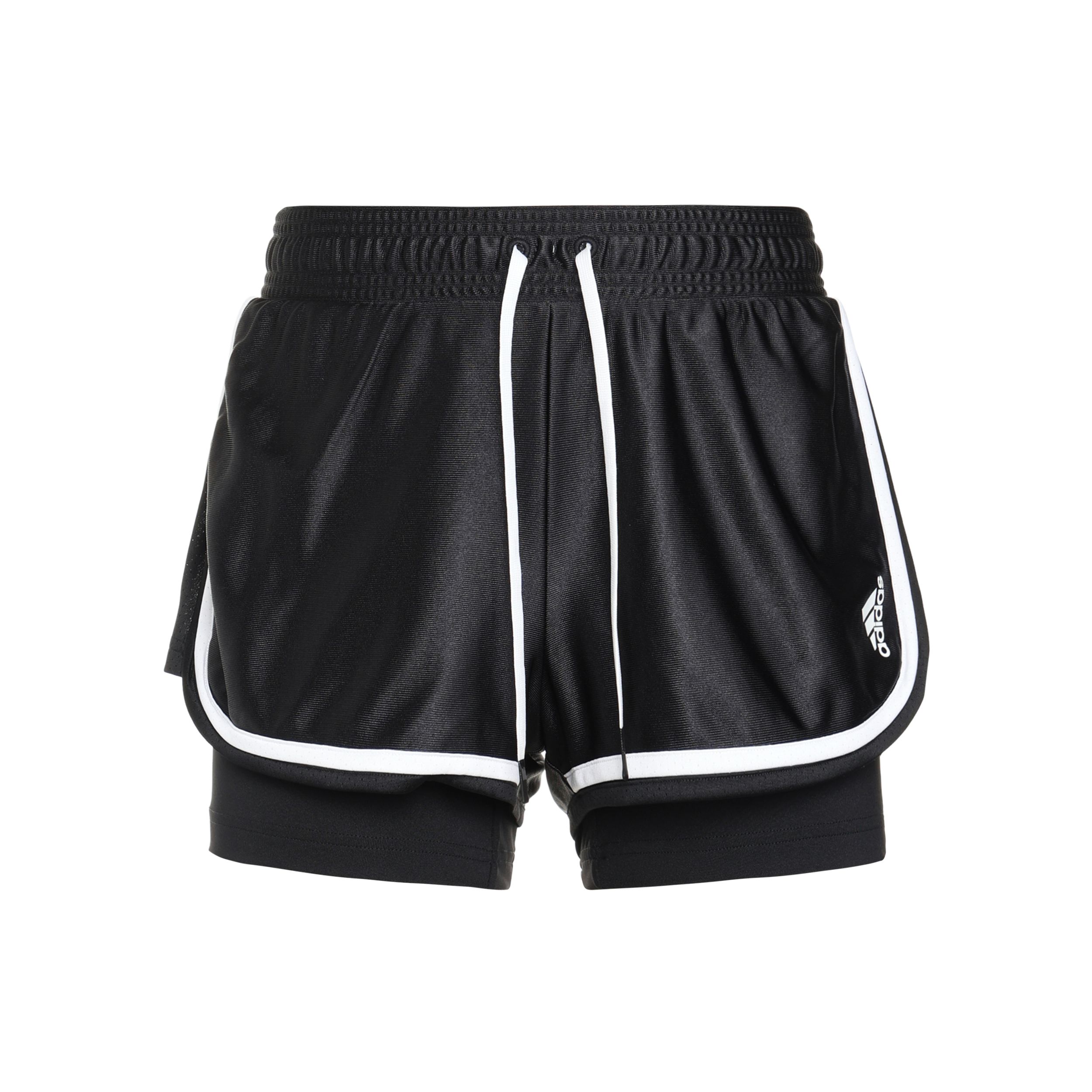 

adidas Tennis Women s Club Tennis Shorts Black White GL5461 L