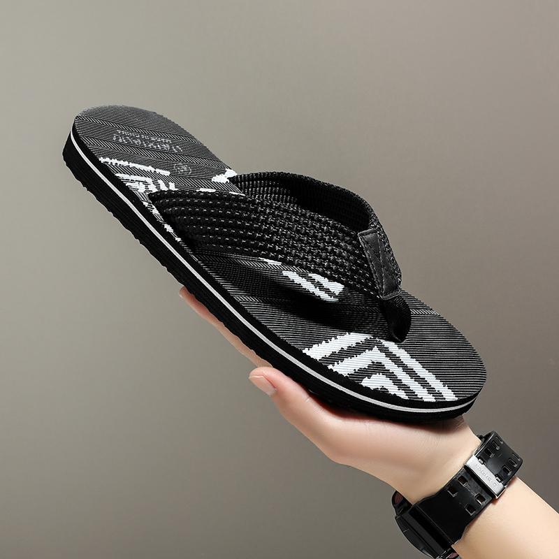 Men Casual Flip Flop Sandals Lightweight Beach Thong Slippers Soft Non Slip Outdoor Summer Shoes Sizes 39-45 Daily Travel