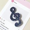 Polka Dot Stripe Music Note Musical Note Hair Clip Ins Korean Musical Note Hair Accessory Anti Slip Sweet Bangs Clip For Girls
