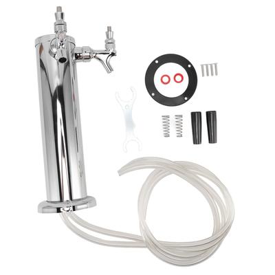 Tower na sudové pivo Kegerator Nerezová oceľ Dvojitý výčapný kohútik pre domáci bar Sudy na varenie piva
