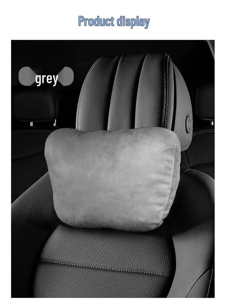 Toyota Car Lumbar Support Cushion & Neck Pillow Set