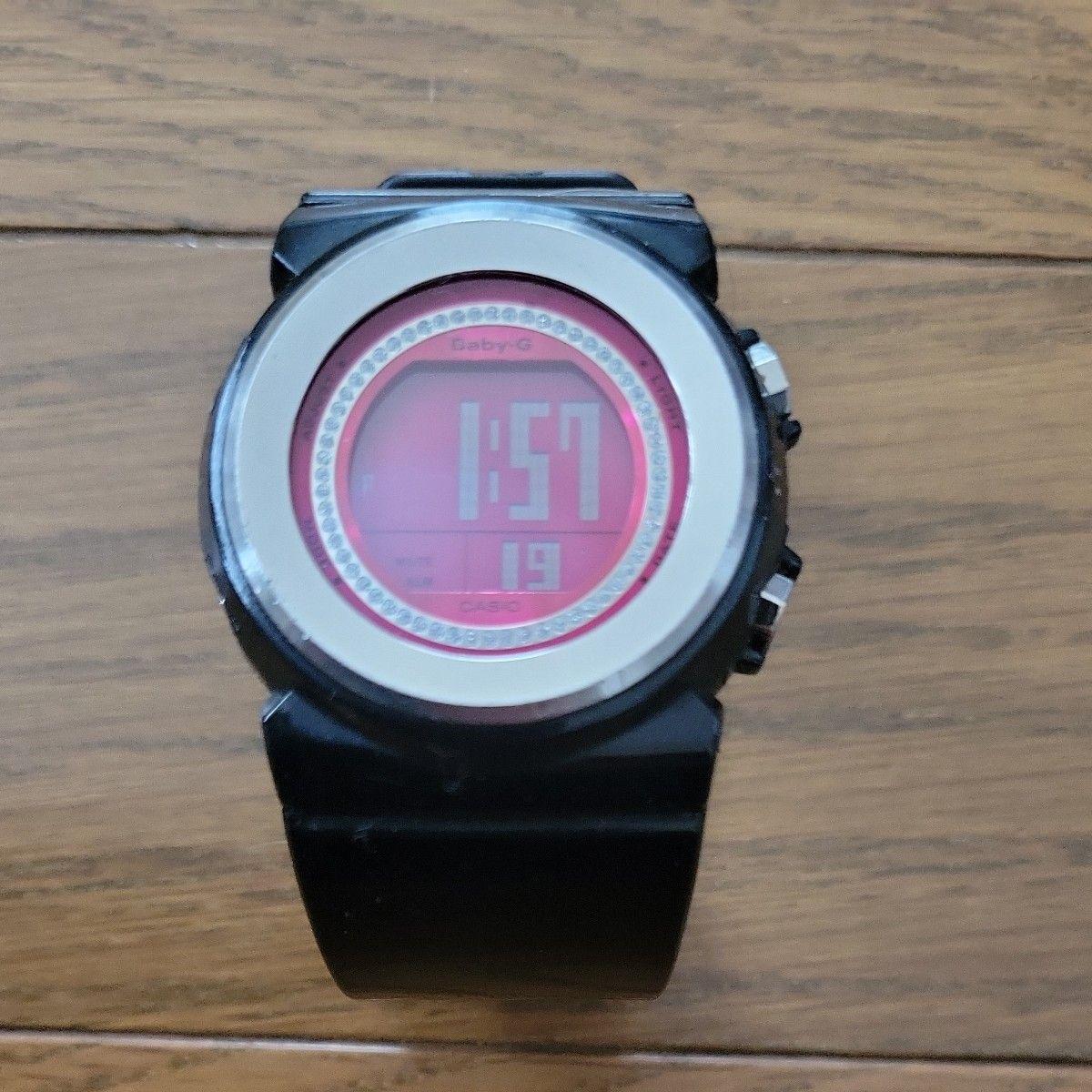 CASIO Baby-G BGD-102 Digital Watch Black Pink