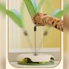 Cat Treat Dispenser Toy Treat Puzzles For Indoor Cats Multifunctional Cat Treat Dispenser Toy Interactive Ball Cat Puzzle Feeder