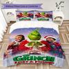 Kerstcadeau Oscar Komediefilm How the Grinch Stole Christmas Huisdecoratie Zacht Beddengoed Set Kussensloop Dekbedovertrek (zonder kern) R19