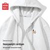 MINISO Men's Casual Heavyweight Hooded Cardigan