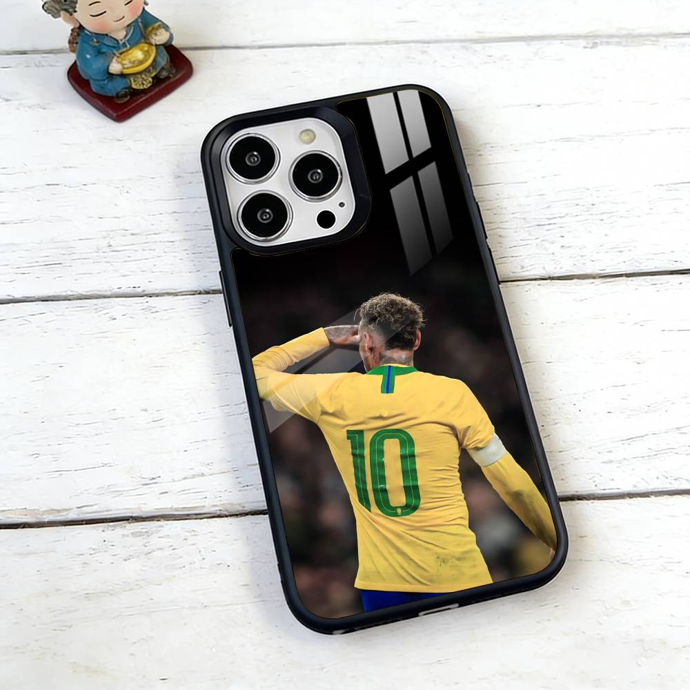 Football 10 For N-Neymar Phone Case For iPhone17,16,15,14,13,12,11 Plus,Pro Magnetic with Magsafe Wireless Charging