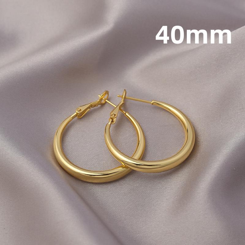 2025 Stylish European & American Exaggerated Large Hoop Earrings - Unique Influencer Design