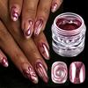 Xiaomi 1 Jar Chrome Rose Gold Nail Powder Metallic Mirror Effect Pigment Dust Glitter Powder For DIY Salon Manicure Nail Art Decoration