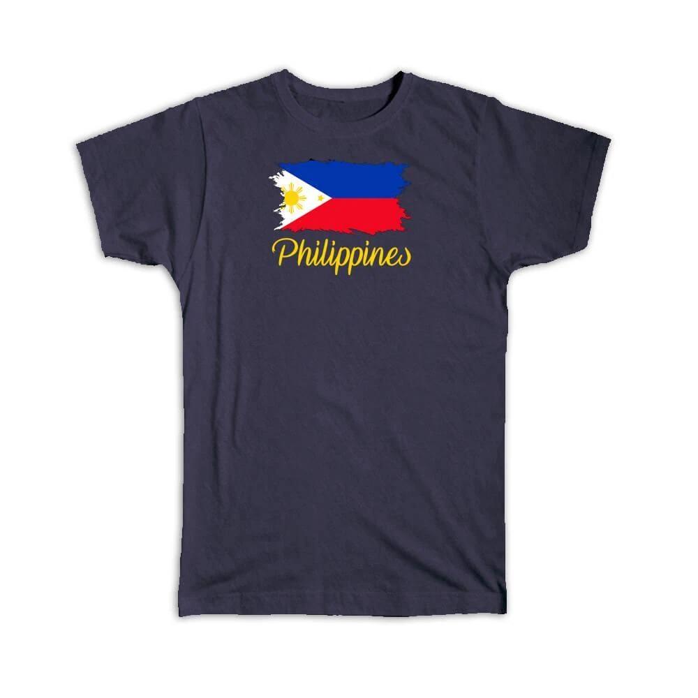 Gift T-Shirt : Philippines Flag Filipino Country Expat S