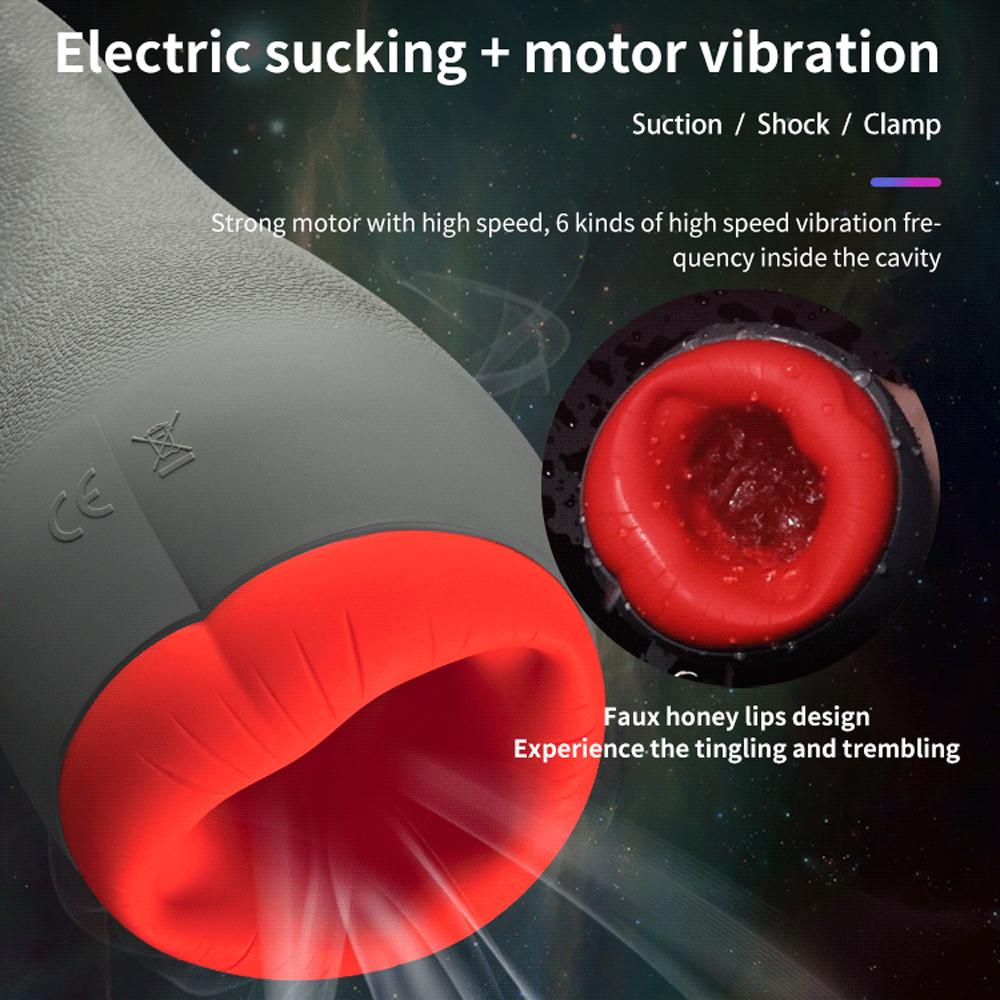 Otouch Airturn Männliche Saugen Masturbatoren Muschi Vagina Vibrator Heizung Mund Blasen Masturbation Sex Spielzeug für Männer Erwachsene 18