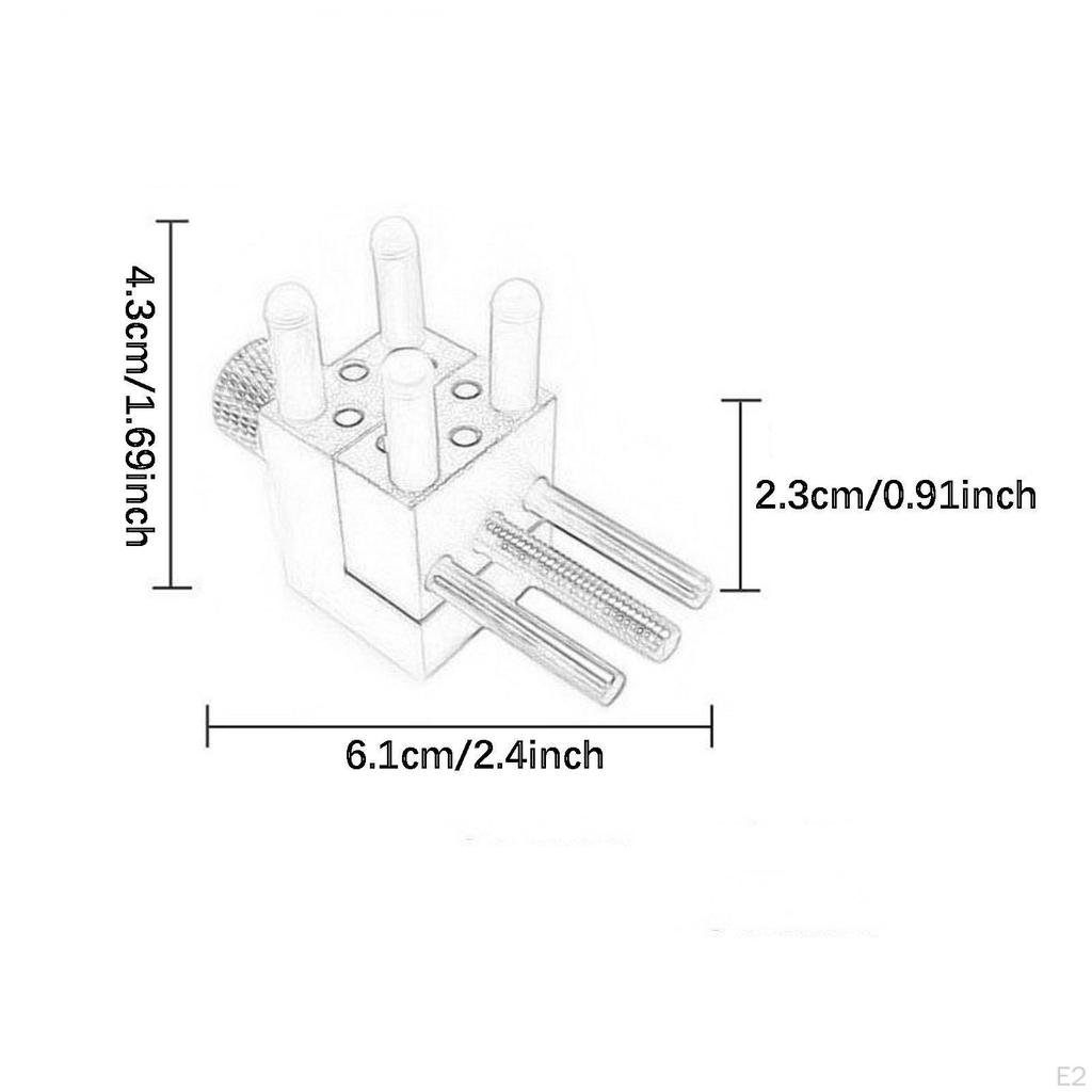 Aluminum Alloy Vise Clamp for Universal Model Construction Workbench Tool