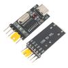 1PCS CH340G CH340 USB To TTL Converter UART Module 3.3V 5V Switch Type-C Male/female STC Microcontroller Board USB To Serial