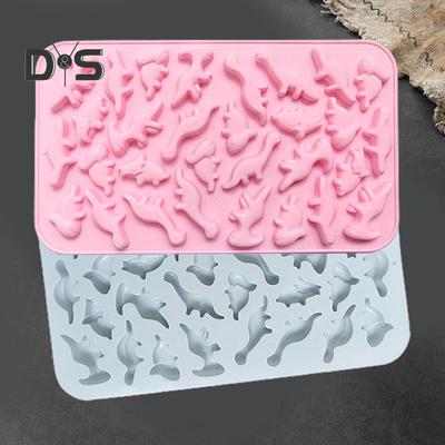 Dinosaur Mold Multi Purpose Fine Workmanship Lightweight Dinosaur Silicone Fondant Mould