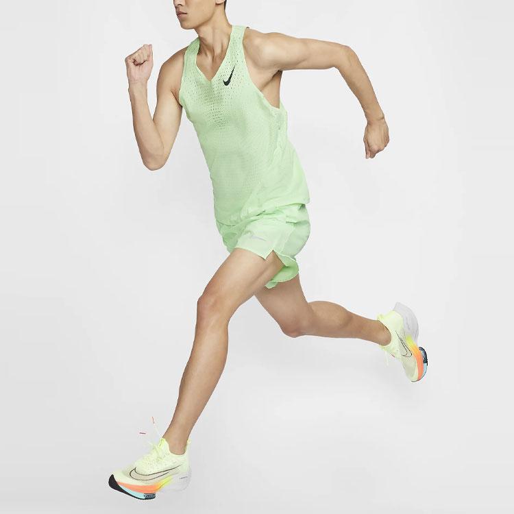 Nike Dri-FIT Challenger Solid Logo Reflective Design Casual Shorts Men shorts Steam-Green DV9360-376