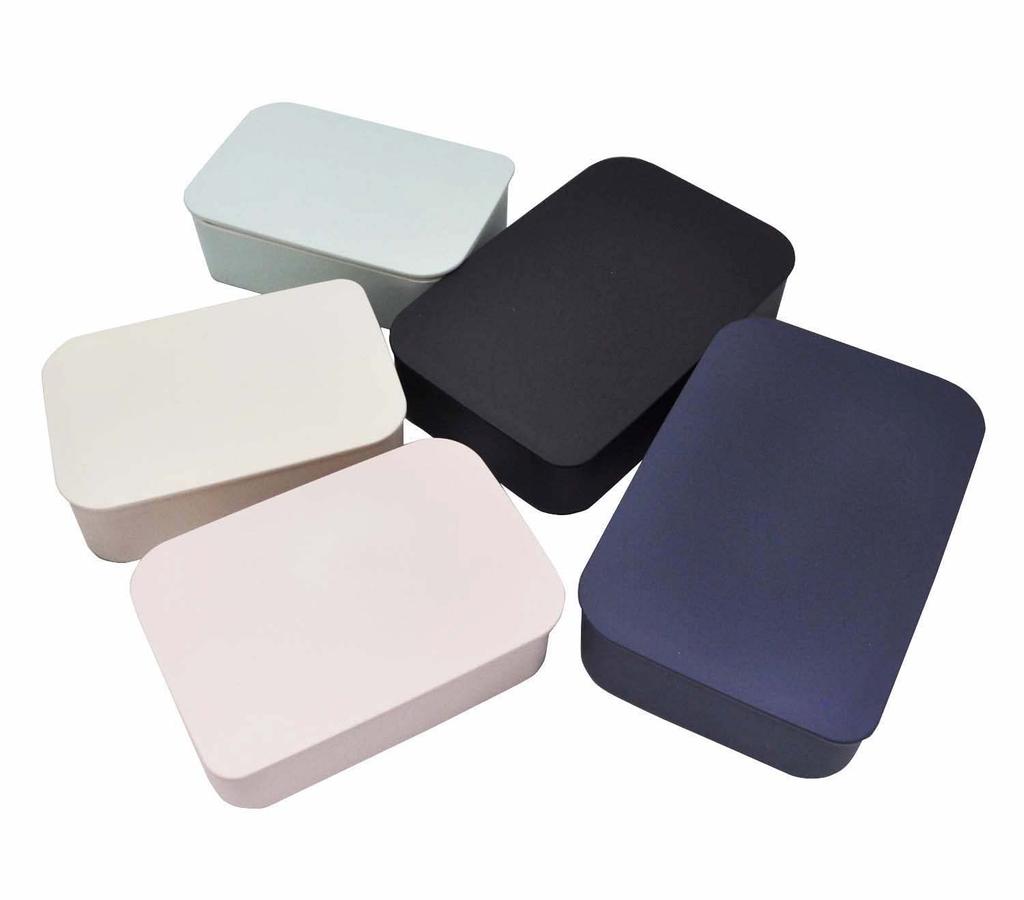 Skater Lacquered Lunch with Inner and Smoke Made in Japan (NLP5-A) Single-Tier Box, 500ml, Belt, Pink,