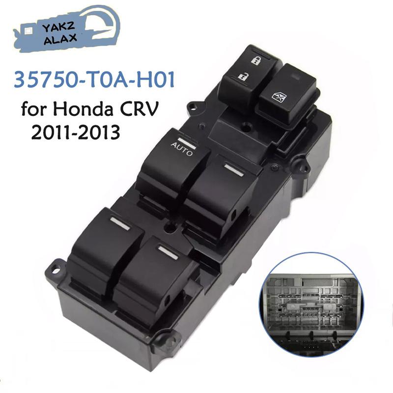 35750-T0A-H01 Car Accessories Electric Power Window Control Switch Adjust Button 26P for Honda CRV 2011 2012 2013 35750T0AH01