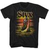 Styx Ferryman Grim Reaper Men's T Shirt Rock Music Concert Merch Unisex T-Shirt