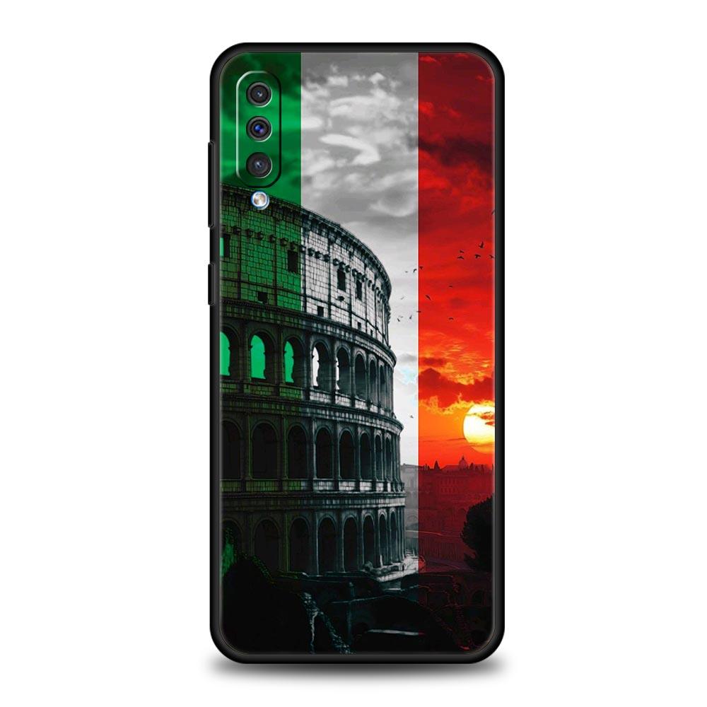 

Italian flag Phone Case For Samsung A26 A36 A56 A54 A52 A50 A70 A40 A20S A12 A14 A16 A22 A24 A42 A34 A32 5G A04s A06 5G Cover Samsung A24 4G