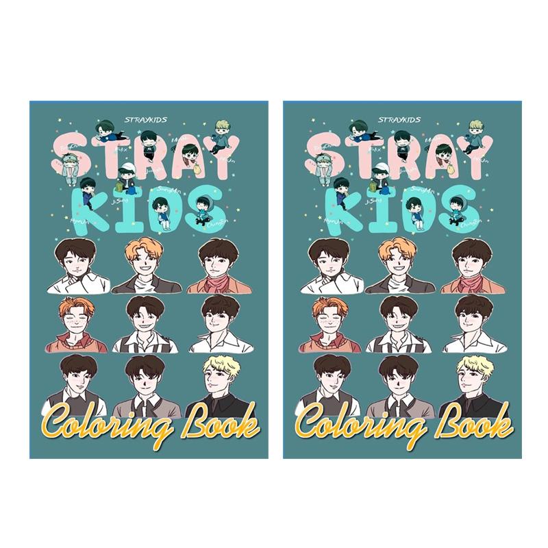 Stray Kids Coloring Book - Stray Kids (Paperback)