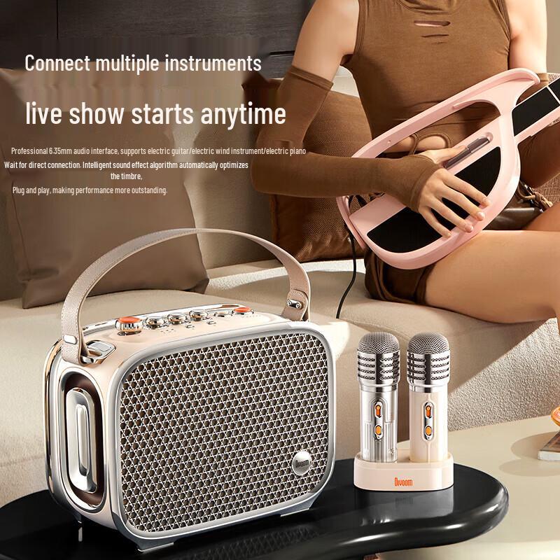 

Divoom SongBird-Ultra Portable KTV Speaker CN plug (adapter included)