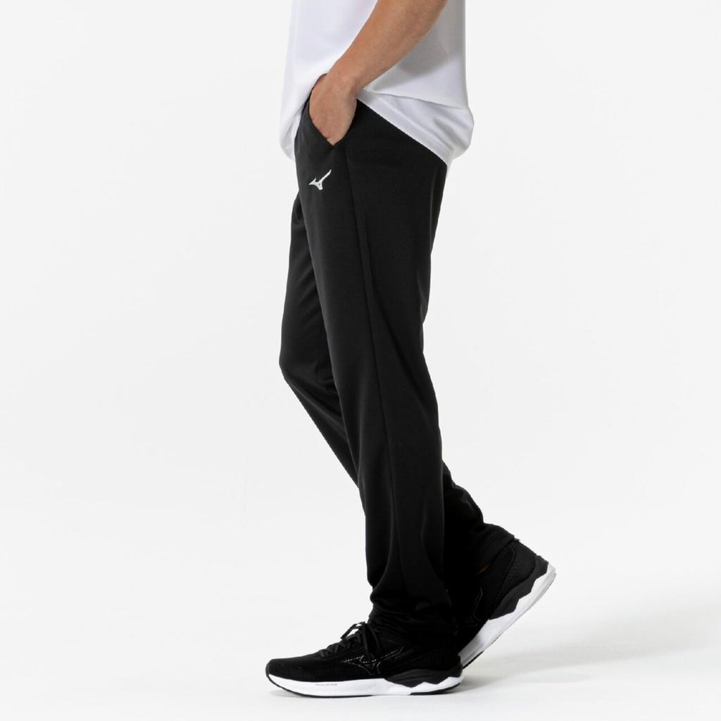 NaviDry Training Knit Long Pants and UV UPF Size L Men's Wear, Shorts, Moisture-Wicking, Quick-Drying, Protection, 15, Black/Silver, (Product Code