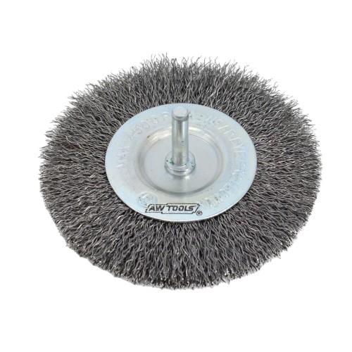 AW Tools Steel Rotary Wire Brush
