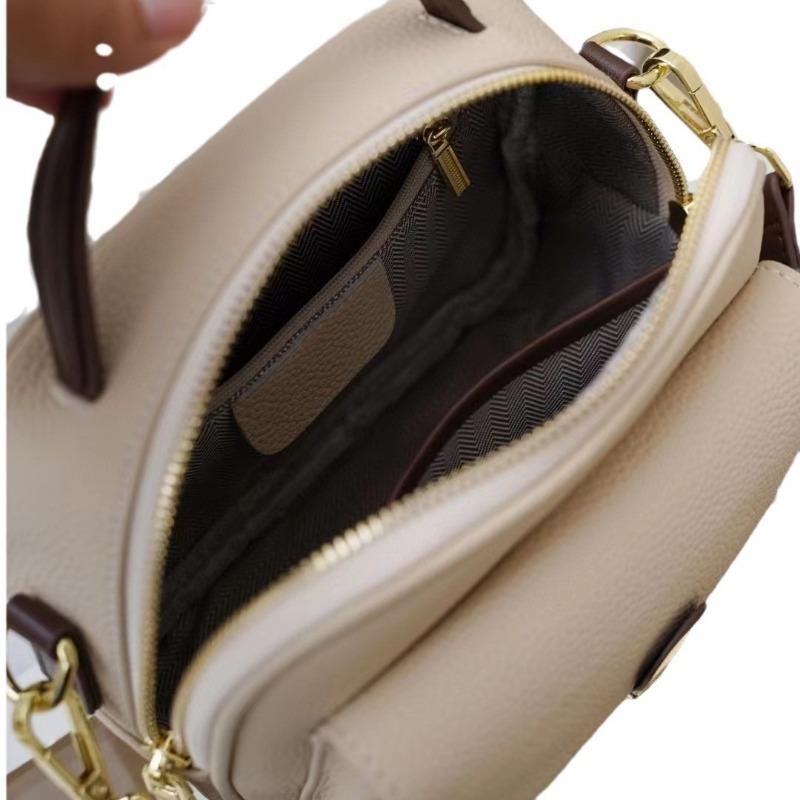Nischendesign Kameratasche Echtes Leder Damen Kleine Quadratische Tasche Mode Erste Schicht Rindsleder Damentasche Umhängetasche Schultertasche