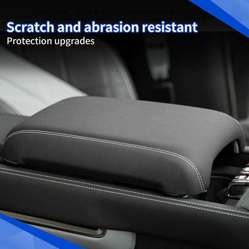 Leather Armrest Box Protective Cover For BYD Leopard 5 2025+ Denza B5 Armrest Box Heightening Pad Cushion Interior Accessories