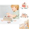 Montessori Wooden Color Shape Sorting Box For Early Childhood Development