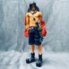 26cm Anime One Piece Fire Fist Portgas D Ace Battle Version Figure Pvc Statue Toys Desktop Decoration Collection Model Gift