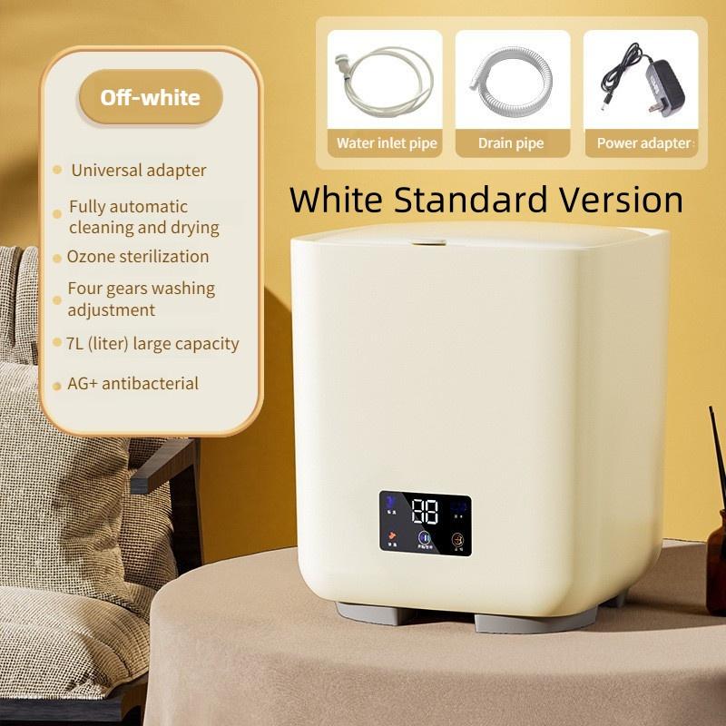 Automatic Mini Electric Washing Machine Household Clothes Elution Integration Machine Dormitory Small Laundry Equipment