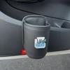 Car Seat & Door Cup Holder: Fixed Backrest Storage & Side-Mounted Drink Holder