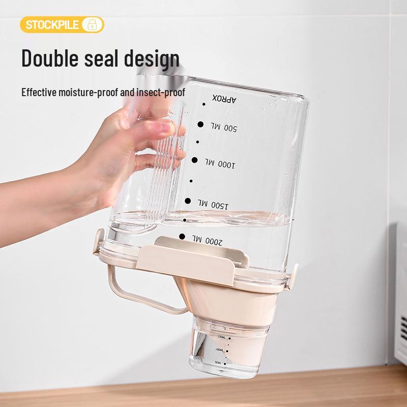 Food-Grade Kitchen Storage Box - Sealed, Thickened, Insect & Moisture-Proof, for Nuts, Cereal, Rice