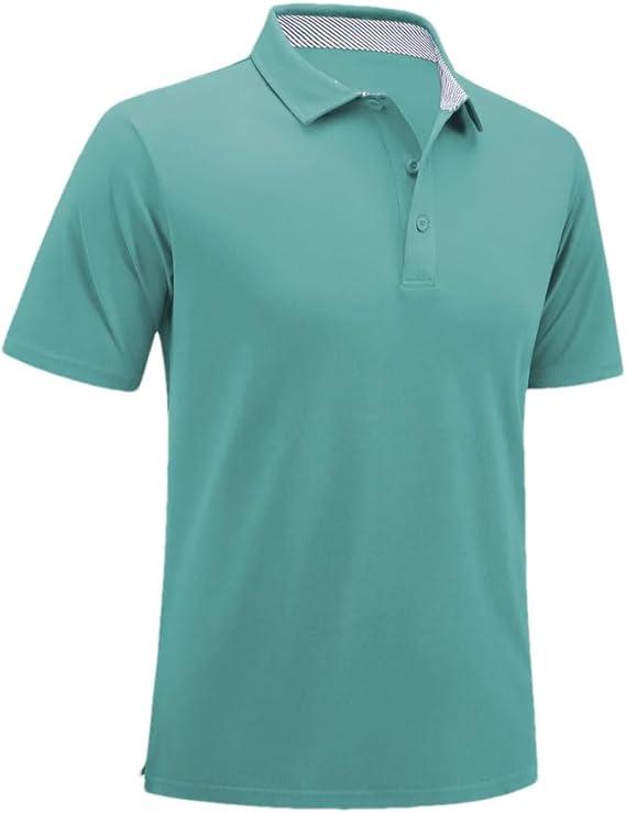 Patchwork Short Sleeve Polo Shirt, Stylish Casual Top for Men, Comfortable and Versatile.