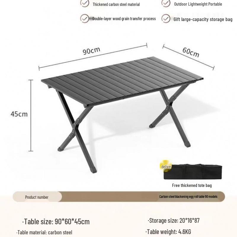 Přenosné skládací venkovní křeslo s opěrkou pro kempování, piknik, grilování, rybaření a kreslení